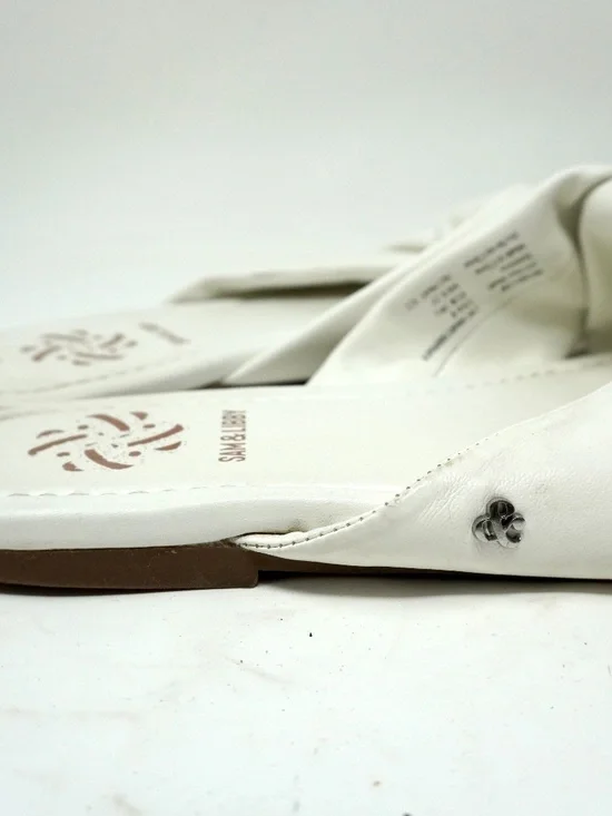 Sam & Libby Women's White Sandals - Picture 2 of 3